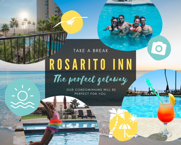 mobile Take a break Rosarito inn the perfect getaway, our condominiums will be perfect for you